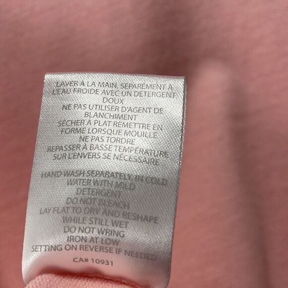 [M] Laura Petite Petal Sofest Petal Pink Sweater Vest Preppy y2k Clueless Style - Picture 7 of 8